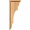 Ekena Millwork New Brighton Smooth Corbel w/Backplate, Western Red Cedar, 7 1/2"W x 10"D x 26"H COR08X10X26NEB01SWR - alternate 2